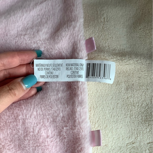 Kellytoy Pink Elephant Lovey Security Blanket Plush Stuffed Animal - Picture 5 of 7